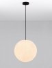 Zewnętrzna lampa wisząca kula z włókna żywicznego CELENDIN LE73761 Luces Exclusivas